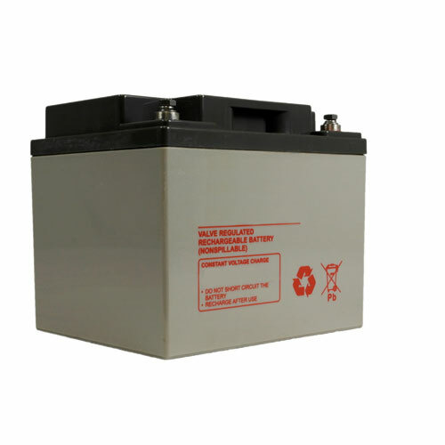 LDA BTL 12V 45A Batería de 45Ah 12V para uso con cargador SS MS-40.