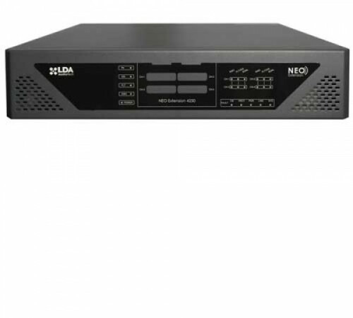 LDA NEO 4250E Extensión de control y amplificación para sistemas NEO de 4 x 250W o 2 x 500W.