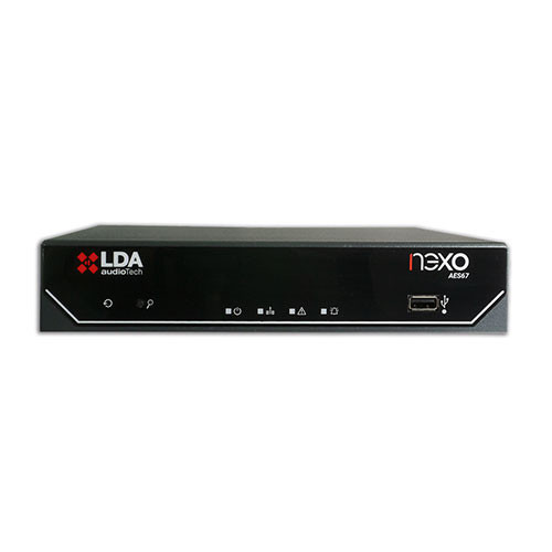LDA NEXO Conversor de audio AES67 y extensor de bus ACSI v2 para MPS-8Z+.