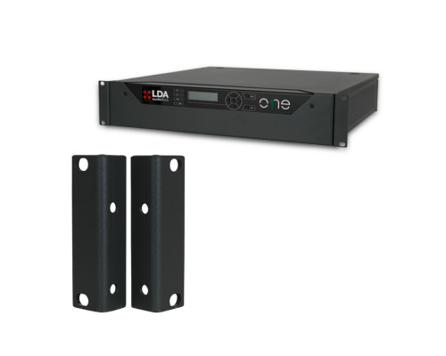 LDA ONE-RMA2 Soporte para montaje fijo en rack de una unidad ONE-500