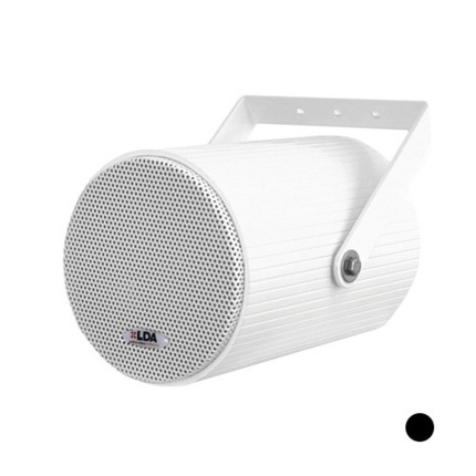 Comprar PCM-20TNB Proyector cilíndrico antivandálico de 5''. Metálico. Color negro RAL 9005