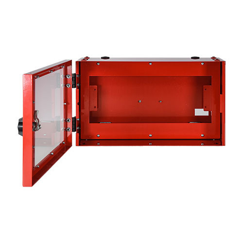 LDA RACK PR-4R Armario mural rack de 4U. Color rojo.
