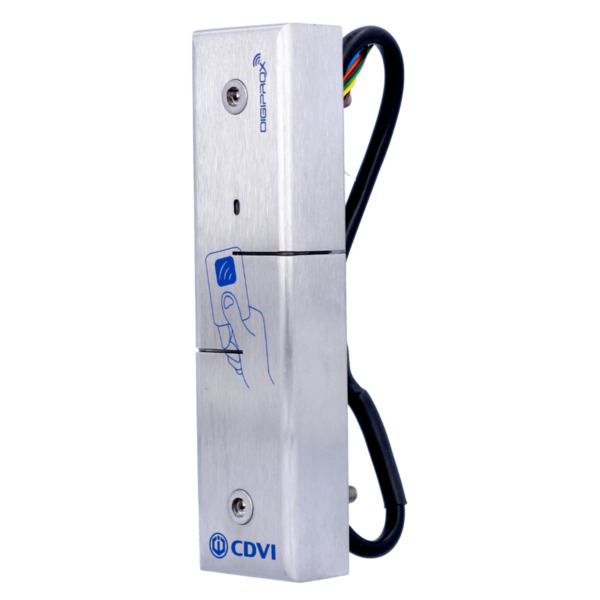 Lector estrecho de tarjetas 125 kHz Wiegand en acero inoxidable (1)