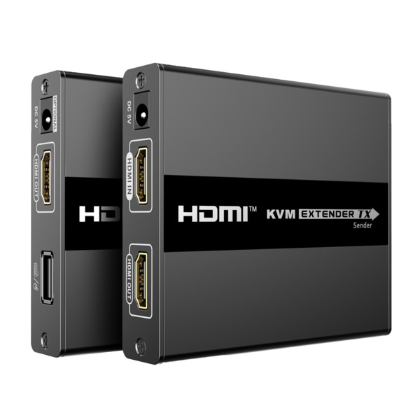 LENKENG HDMI-EXT-1080p60-KVM60 Extensor KVM de señal HDMI - Alcance 60 m - Resolución FHD - Permite conexiones 1:1
