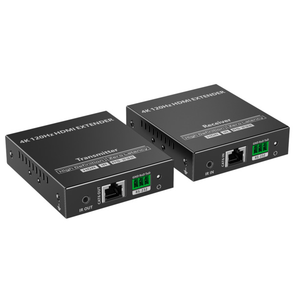 LENKENG HDMI-EXT-4K120-HDMI Extensor de señal HDMI - Alcance 25 m - Resolución 4K - Permite conexiones 1:1 (1)