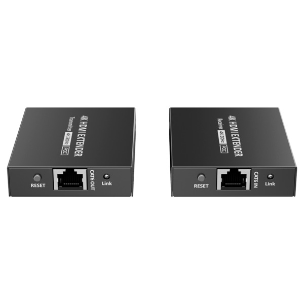 LENKENG HDMI-EXT-4K30 Extensor de señal HDMI - Alcance 40 m - Resolución 4K - Permite conexiones 1:1 - POC - Alimentación por ca (3)