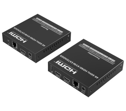 Comprar LENKENG HDMI-EXT-4K60-KVM120 Extensor KVM de señal HDMI - Alcance 120 m - Resolución 4K - Permite conexiones 1:M - HDMI Loop out