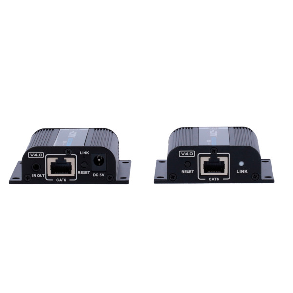 LENKENG HDMI-EXT-POE-V2 Extensor de señal HDMI - Alcance 40 m - Resolución 4K - Permite conexiones 1:1 - HDMI Loop out - POC - A (5)