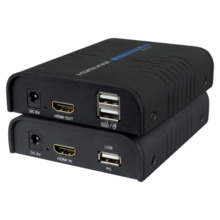 LENKENG HDMI-KVM-EXT Extensor KVM de señal HDMI - Alcance 120 m - Resolución FHD - Permite conexiones 1:M