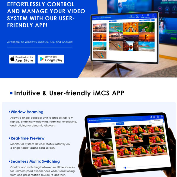 LENKENG HDMI-MATRIX-PRO-4K-V2-TX Matriz de señal HDMI IP - Permite NxM - Resolución 4K - Incluye 1 emisor (5)