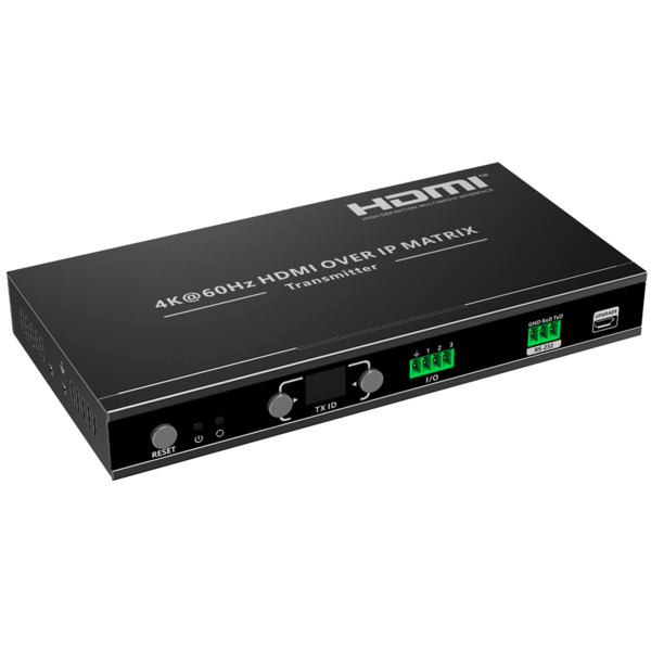 LENKENG HDMI-MATRIX-PRO-4K-V2-TX Matriz de señal HDMI IP - Permite NxM - Resolución 4K - Incluye 1 emisor
