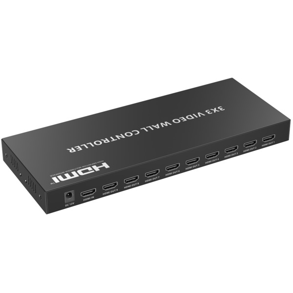 LENKENG HDMI-VW-9-4K Electronica Videowall HDMI - Videowall 3x3 - Permite 1:9 - Resolución 4K (1)