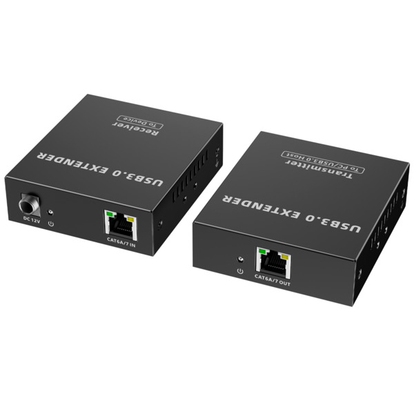 LENKENG USB-EXT-4-30 Extensor USB 3.0 LAN - 1 entrada USB - 4 salidas USB - Longitud máxima de conexión 50m - Plug and Play (1)