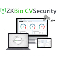 Licencia software control de acceso - Módulo de CCTV - 10 canales ONVIF - Vínculos con eventos de control de acceso - Compatible