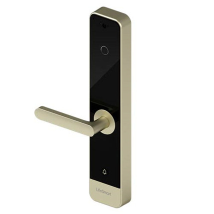Comprar LifeSmart SMARTLIFE-20 LS099GD Cerradura inteligente Smart Door Lock de LifeSmart. Videollamada en tiempo real. Múltiples formas de acceso (contraseña, huella digital, NFC y el uso tradicional de una llave). Pantalla con diseño sin bisel y panel