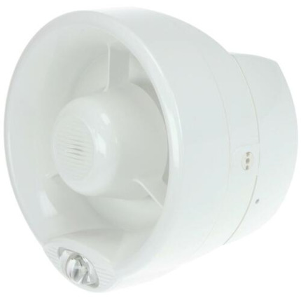 Comprar CWSS-SOFW Sirena blanca con indicador de alarma (VAD) para acoplar a módulo FI720RF-SST y FI750RF-SST