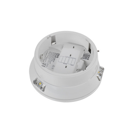 Comprar FI750RF-BFW Base sirena con indicador visual (VID) para sistemas convencionales vía radio. Indicador visual de color blanco.