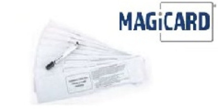 Comprar 113633-0053 Kit de limpieza compatible con impresora Magicard 300. Incluye 10 tarjetas + lápiz