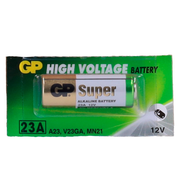 MASTER BATTERY BATT-23A GP - Pila 23A / A23 / MN21 / GP23A / 8LR932 - Voltaje 12 V - Alcalina - Capacidad nominal 53 mAh - Compa (1)