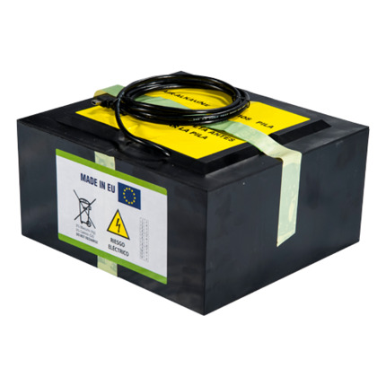 Comprar MASTER BATTERY BATT-60V-6000WH Batería zinc-aire - Voltaje 6.0 V - Capacidad 6000 Wh - 162 x 396 x 190 mm / 12.55 kg - Para respaldo o uso directo