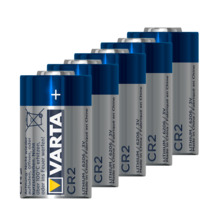 MASTER BATTERY BATT-CR2-B Varta - 10 pilas CR2 - Voltaje 3.0 V - Litio - Capacidad nominal 850 mAh - Compatible con productos de