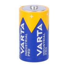 MASTER BATTERY BATT-LR20-F Varta - Pila LR20 - Voltaje 1.5 V - Alcalina - Capacidad nominal 15000 mAh - Compatible con productos
