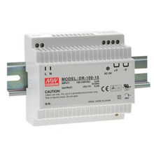 Mean Well DR-100-12 Fuente Alimentación Conmutada para Carril DIN 90W 12VDC 7.5A