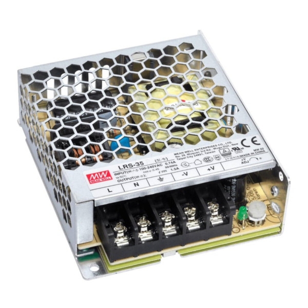 Mean Well LRS-35-12 Fuente Alimentación Conmutada 36W 12VDC 3A