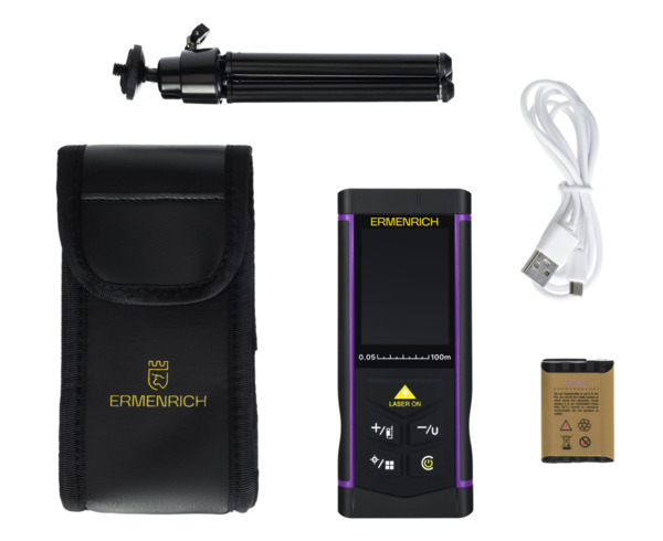Medidor láser Ermenrich PRO LR100, con cámara (2)