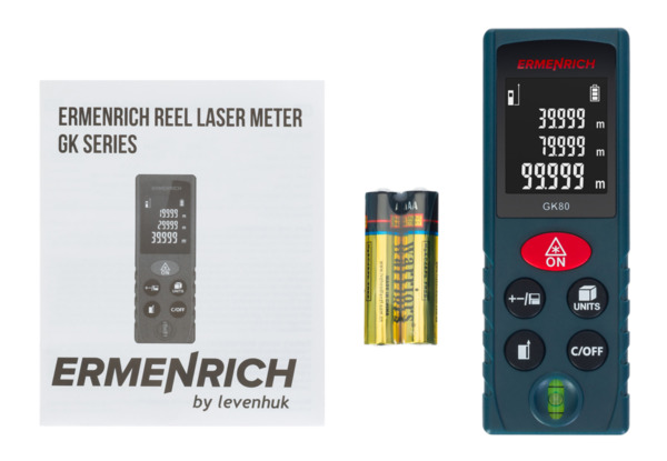 Medidor láser Ermenrich Reel PLUS GK80 (2)