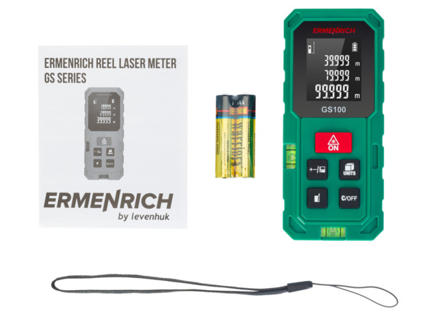 Medidor láser Ermenrich Reel PLUS GS100 (2)