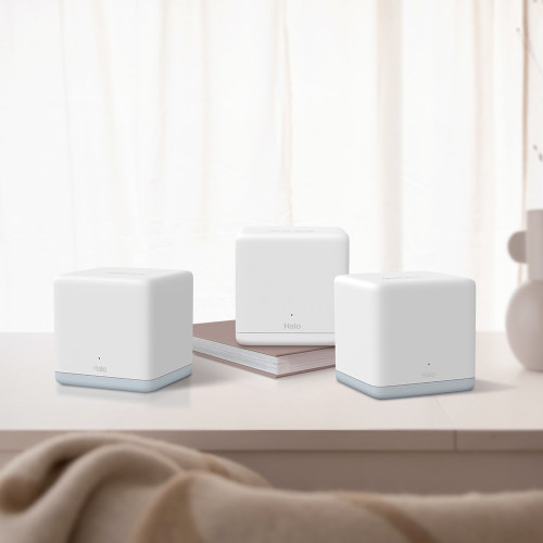 Mercusys Halo H32G Doble banda (2,4 GHz / 5 GHz) Wi-Fi 5 (802.11ac) Blanco 2 Interno (3)