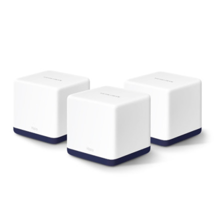 Comprar Mercusys Halo H50G(3-pack) Doble banda (2,4 GHz / 5 GHz) Wi-Fi 5 (802.11ac) Blanco Interno