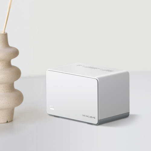 Mercusys HALO H70X (2-PACK) sistema Wi-Fi Mesh (Wi-Fi en malla) Doble banda (2,4 GHz / 5 GHz) Wi-Fi 6 (802.11ax) Blanco 3 Intern (3)
