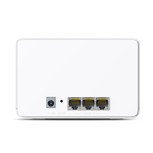 Mercusys Halo H80X (3-pack) Doble banda (2,4 GHz / 5 GHz) Wi-Fi 6 (802.11ax) Blanco Interno (3)