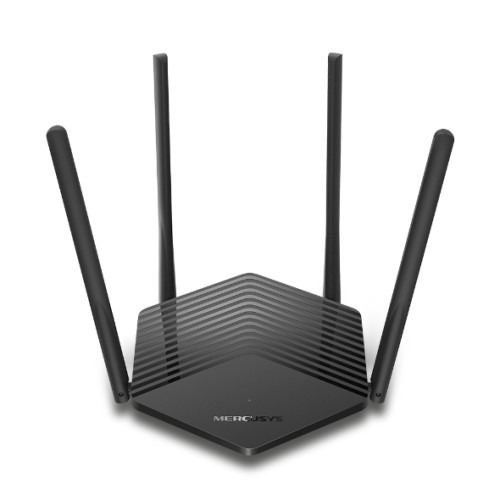 Mercusys MR60X router inalámbrico Gigabit Ethernet Doble banda (2,4 GHz / 5 GHz) Negro (1)