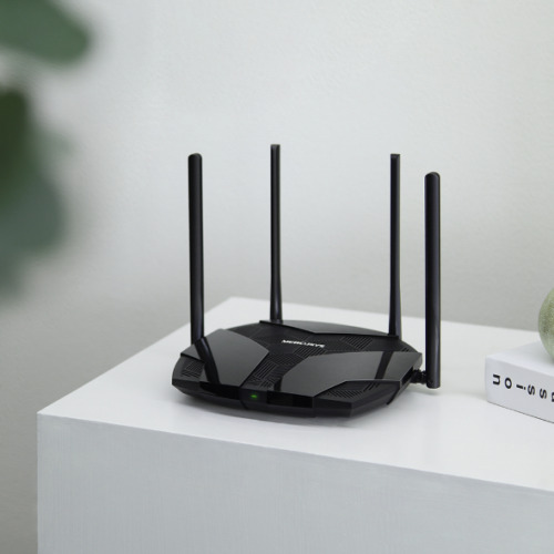 Mercusys MR80X router inalámbrico Gigabit Ethernet Doble banda (2,4 GHz / 5 GHz) Negro (4)