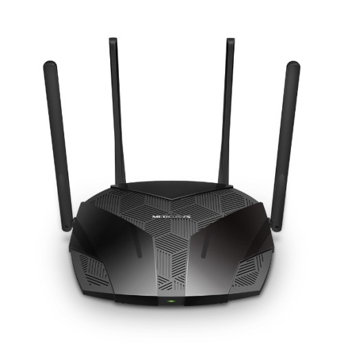 Mercusys MR80X router inalámbrico Gigabit Ethernet Doble banda (2,4 GHz / 5 GHz) Negro (1)