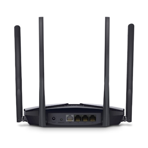 Mercusys MR80X router inalámbrico Gigabit Ethernet Doble banda (2,4 GHz / 5 GHz) Negro (3)