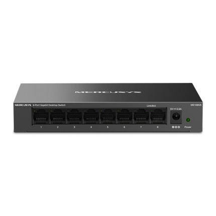 Comprar Mercusys MS108GS switch No administrado Gigabit Ethernet (10/100/1000) Negro