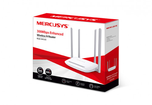 Mercusys MW325R router inalámbrico Ethernet rápido Banda única (2,4 GHz) Blanco (3)
