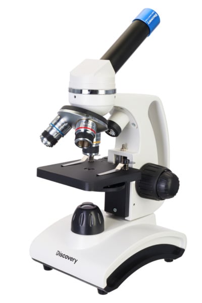 Microscopio digital Levenhuk Discovery Femto Polar con libro