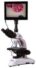 Microscopio trinocular digital Levenhuk MED D25T LCD