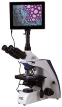 Microscopio trinocular digital Levenhuk MED D35T LCD