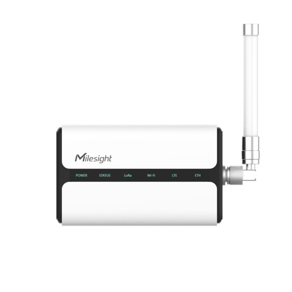 Milesight MIL-002 UG65-LOS4EU-868M-EA Puerta de enlace LoRaWan de 8 canales half/full-duplex. Admite la conexión con más de 2000