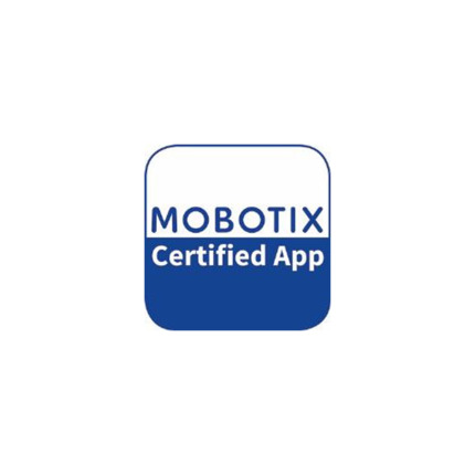 Comprar Mobotix MOBOTIX-49 MX-APP-MX-TVA Licencia y actualización de software. Optimiza cámaras térmicas MOBOTIX para residuos y logística. Filtra fuentes no críticas de calor (ej. tubos de escape). Define hasta 20 áreas de medición calibrables. Genera e