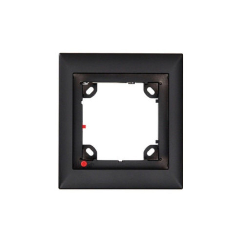MOBOTIX SINGLE FRAME, BLACK  (P/N:MX-OPT-FRAME-1-EXT-BL) (1)