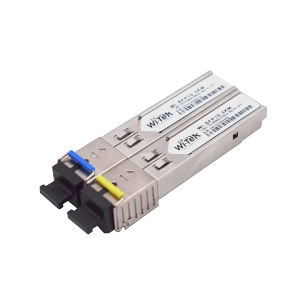 Módulo de fibra SFP multigigabit. Opciones de velocidad multigigabit según sus necesidades. Plug and play, sin configuración. Ca