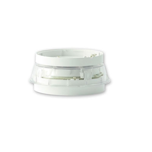 MORLEY DSS-PC-I05 Base con sirena e indicador de alarma (VAD) para sensores analógicos serie Morley. Open Class