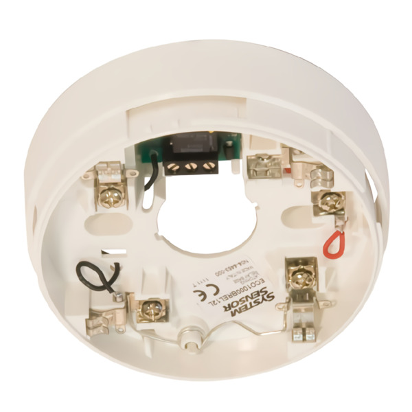MORLEY ECO1000BREL24L Base con relé alimentada a 24V para detectores serie ECO1000.